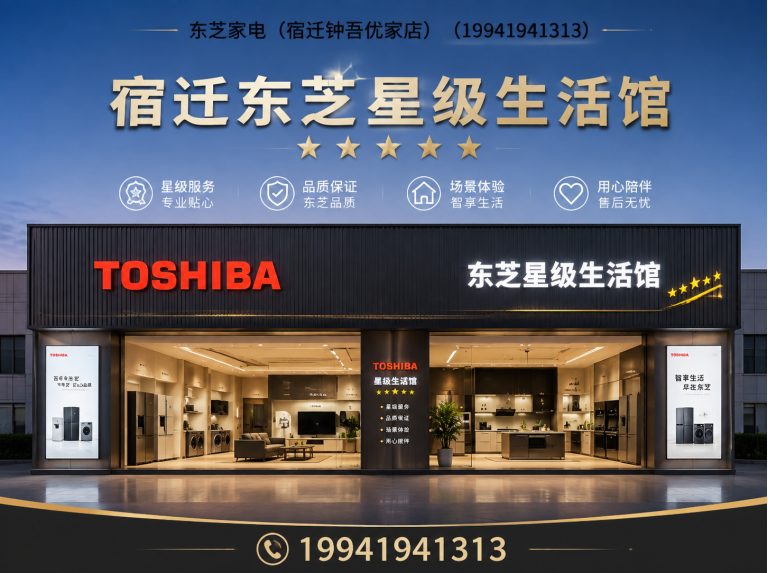 宿城区东芝洗烘套装展示图